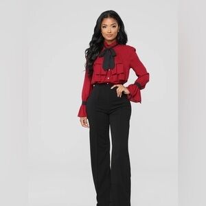 Ruffled Blouse
